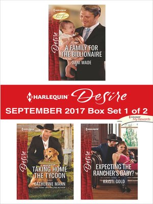 cover image of Harlequin Desire September 2017--Box Set 1 of 2